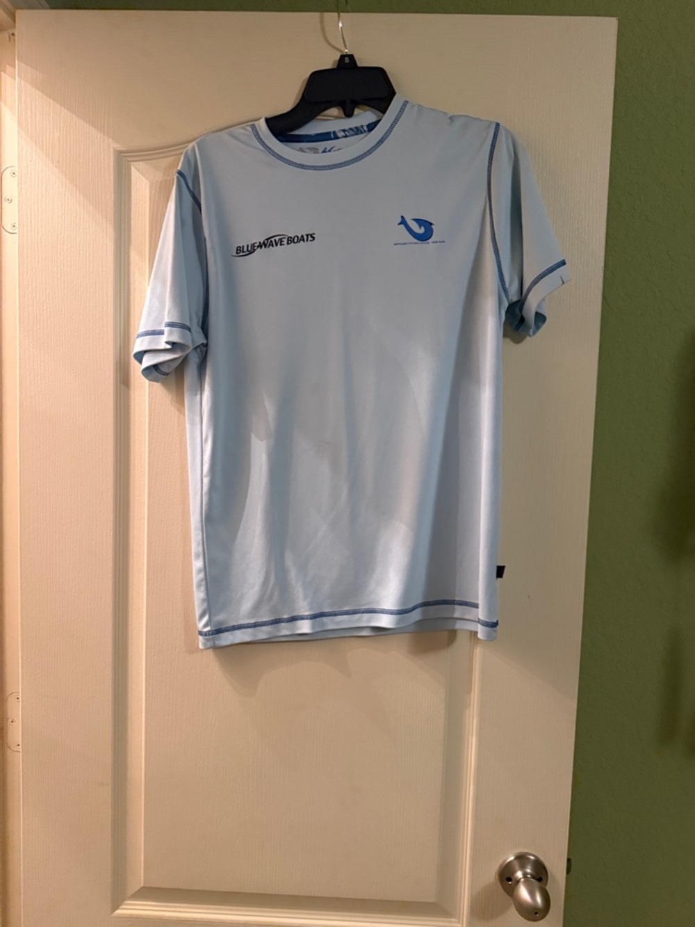 BlueWave Boats Light Blue Performance Tee